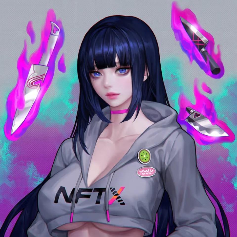 Anime Girl in Hoodie